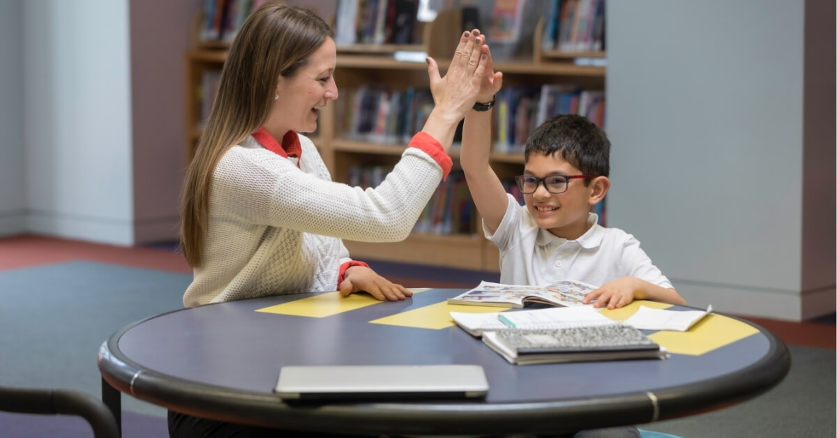 Teacher working one-to-one as a governess — ideal alternative careers for teachers